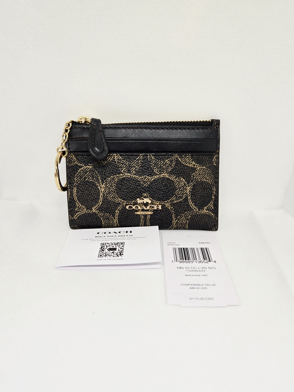 COACH Mini Skinny Id Case
In Loved Signature Canvas